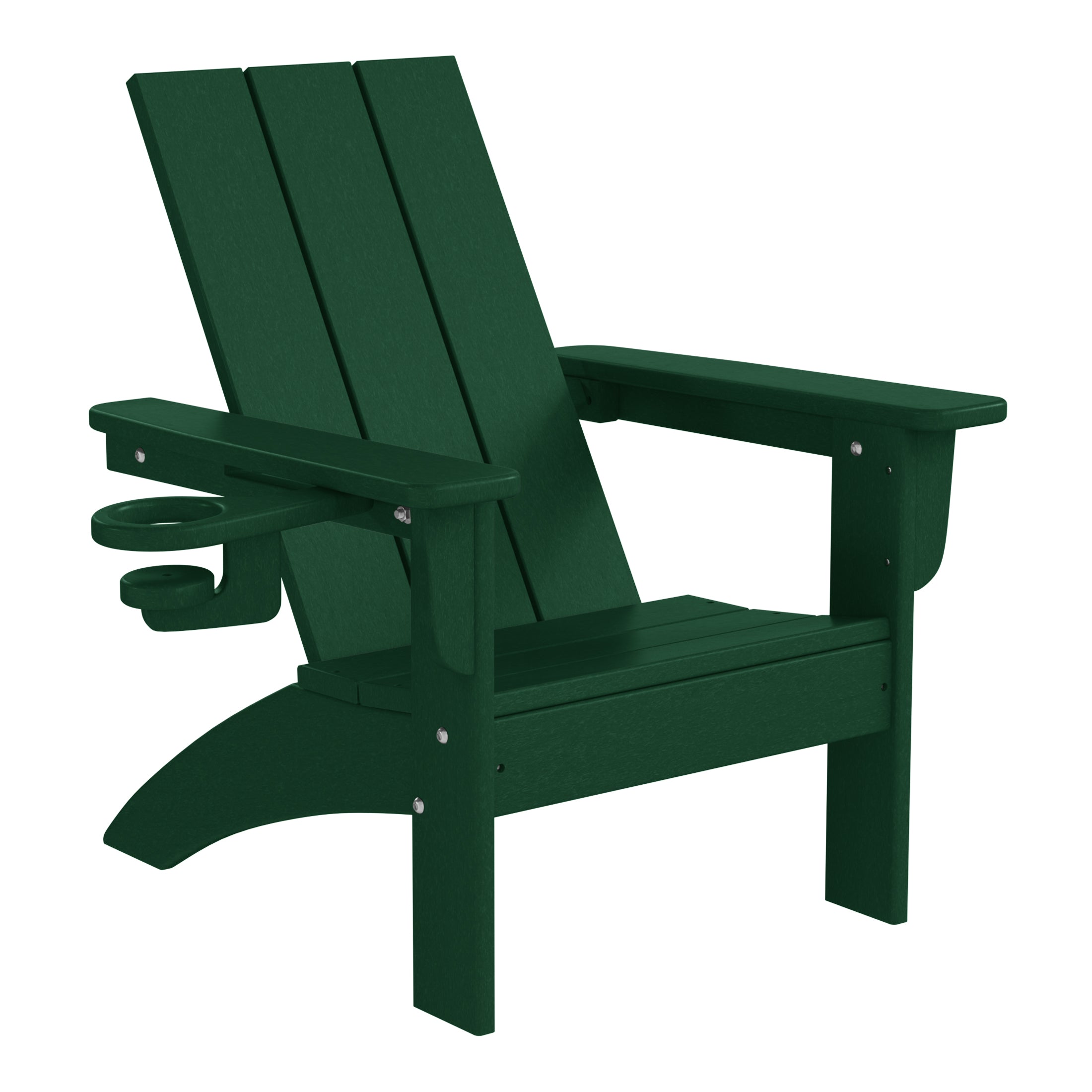 Tiny Terraces Kids Adirondack Chair with Cup Holder (Set of 2) Seahawk Designs Kids Adirondack Chairs