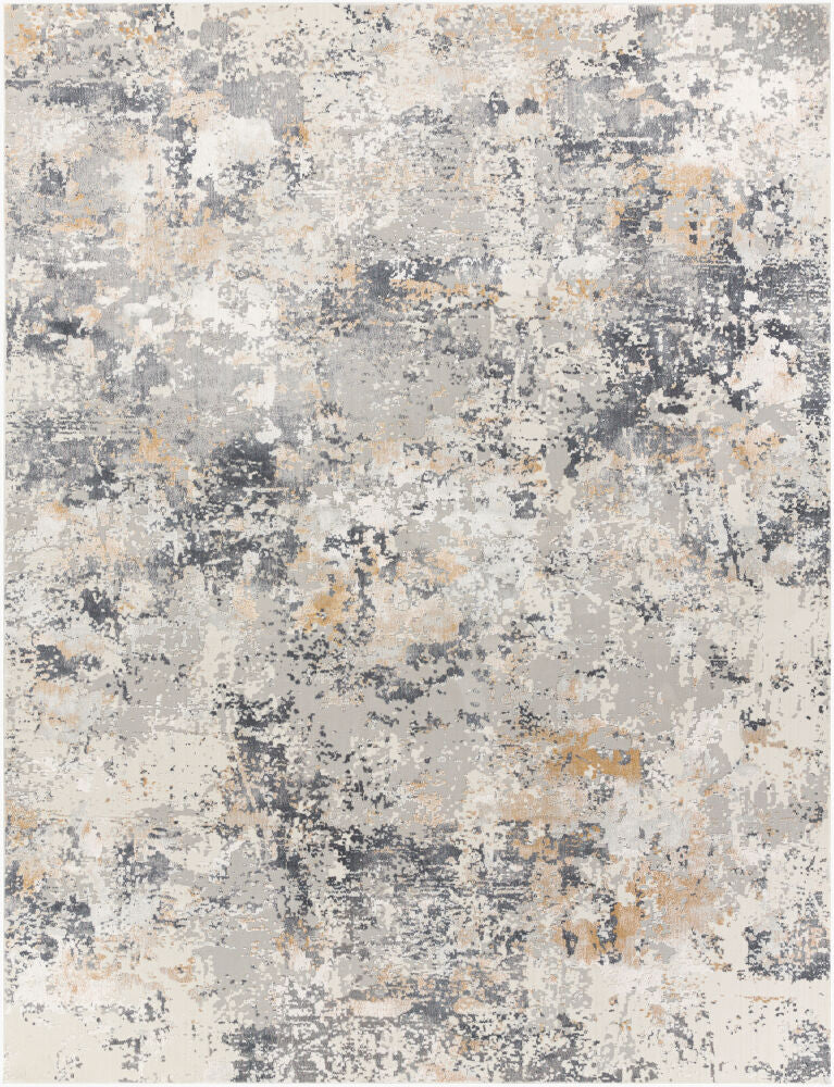 Aisha Machine Woven Rug — Charcoal/Gray