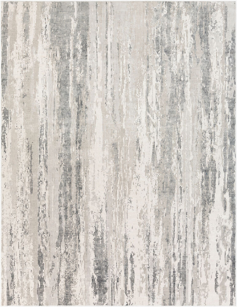 Aisha Machine Woven Rug — Charcoal/Gray