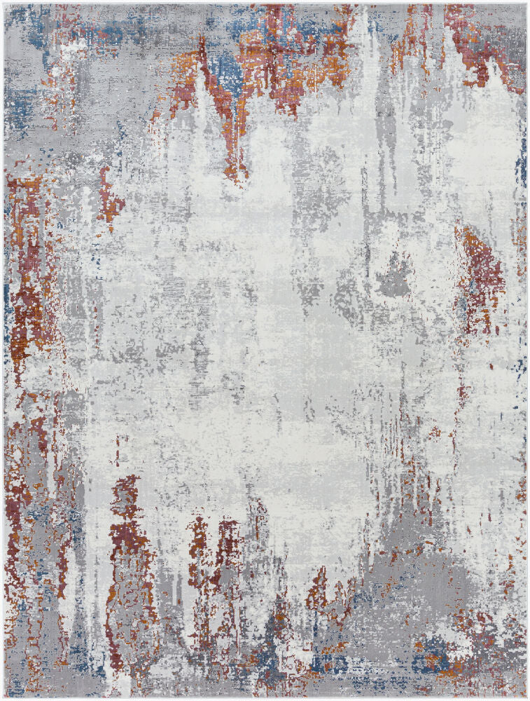 Aisha Machine Woven Rug — Charcoal/Gray