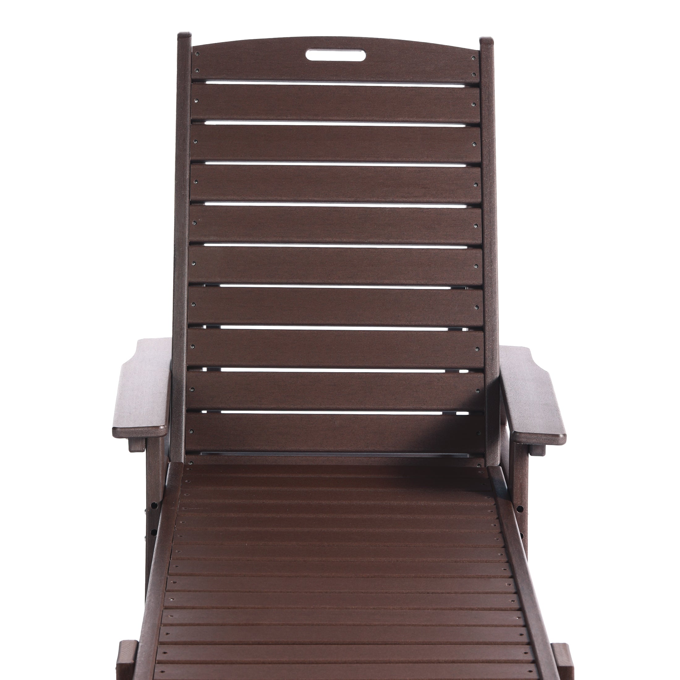 Santa Monica All-Weather Outdoor Reclining Sun Lounger with Arm Rests Seahawk Designs Patio Chaise Lounges