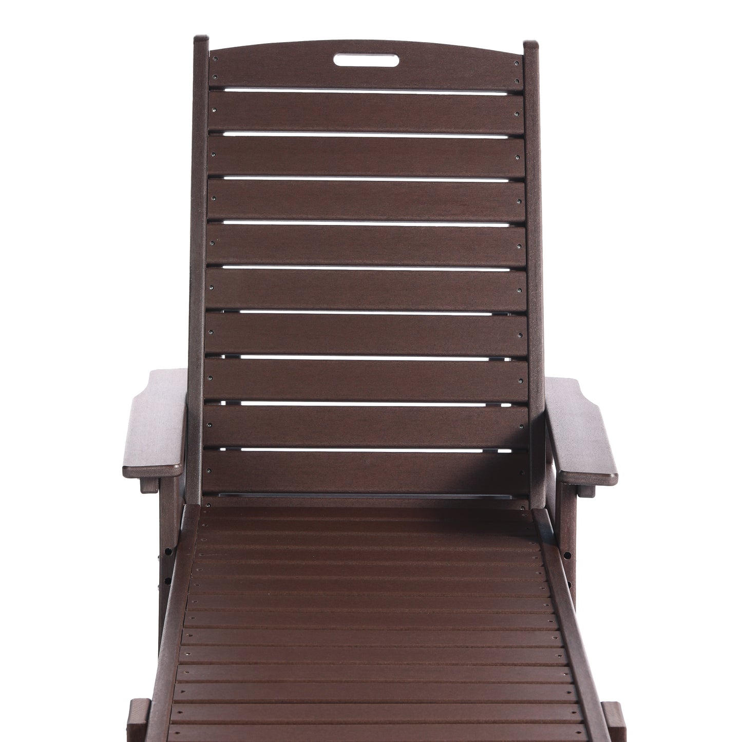 Santa Monica All-Weather Outdoor Reclining Sun Lounger with Arm Rests Seahawk Designs Patio Chaise Lounges