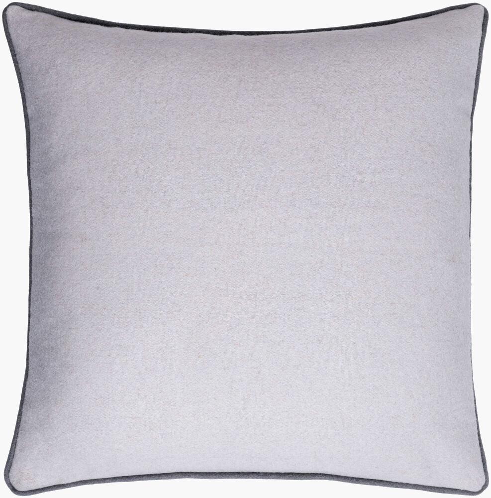 Ackerly Accent Pillow — Charcoal/Light Gray