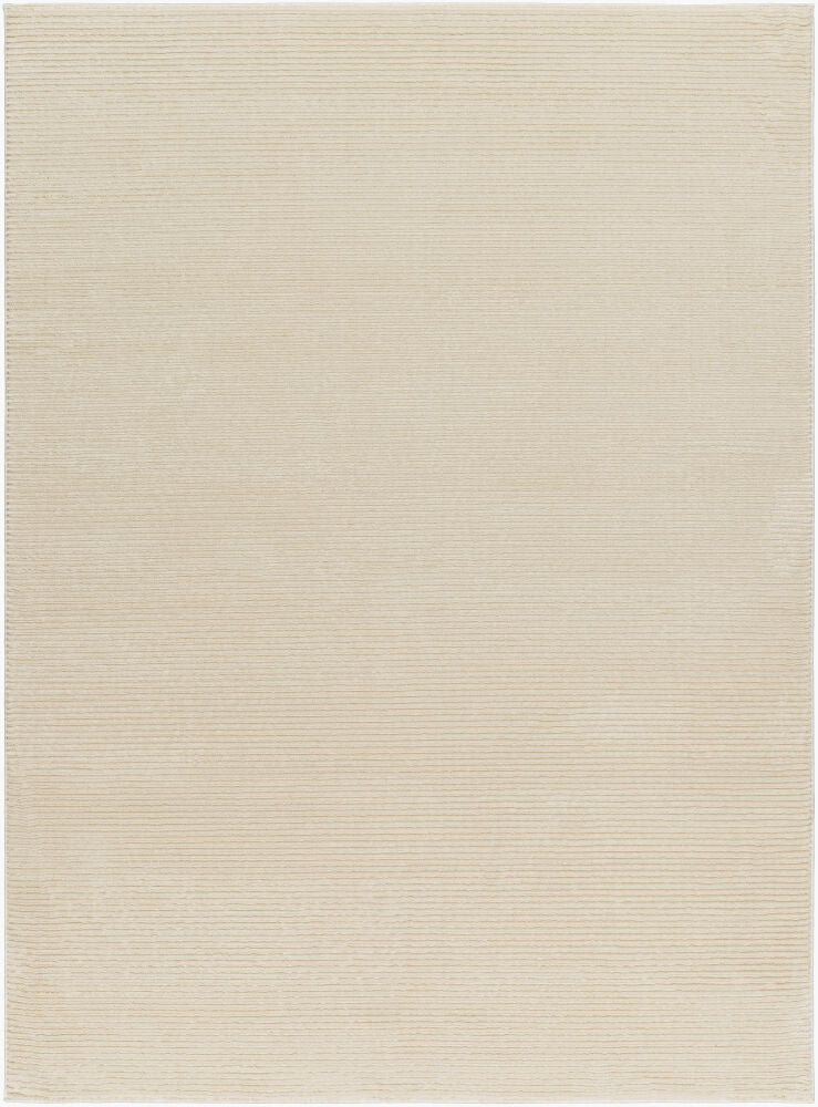 Alder Machine Woven Rug — Cream/Ivory