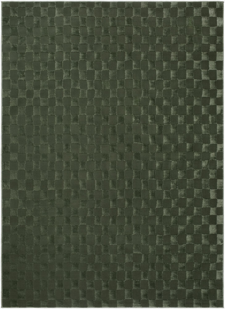Alder Machine Woven Rug — Olive