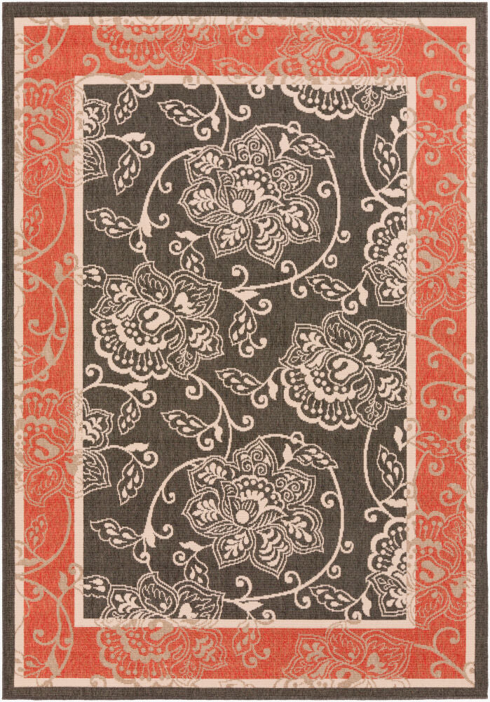 Alfresco Machine Woven Rug — Beige/Black