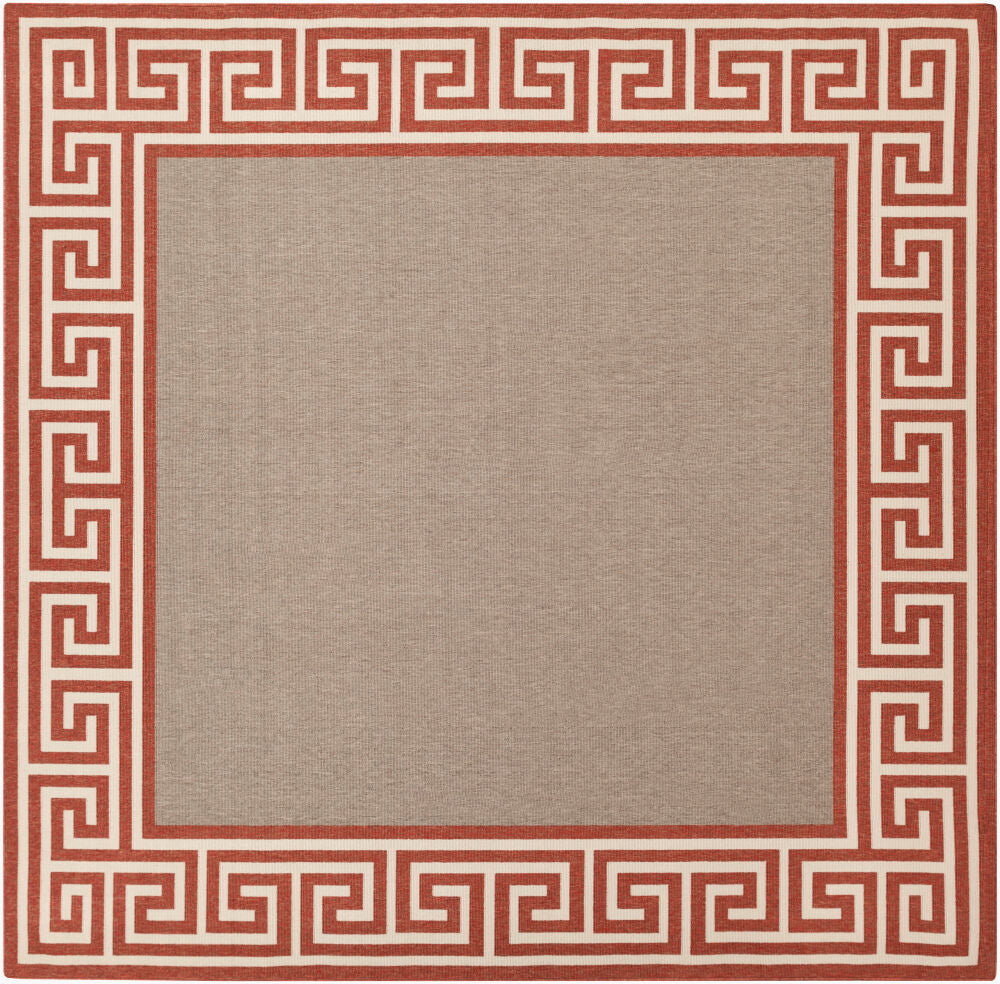 Alfresco Machine Woven Rug — Beige/Brown Livabliss Runner Rug