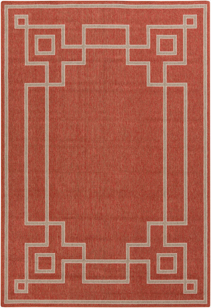 Alfresco Machine Woven Rug — Beige/Brown Livabliss Area Rug