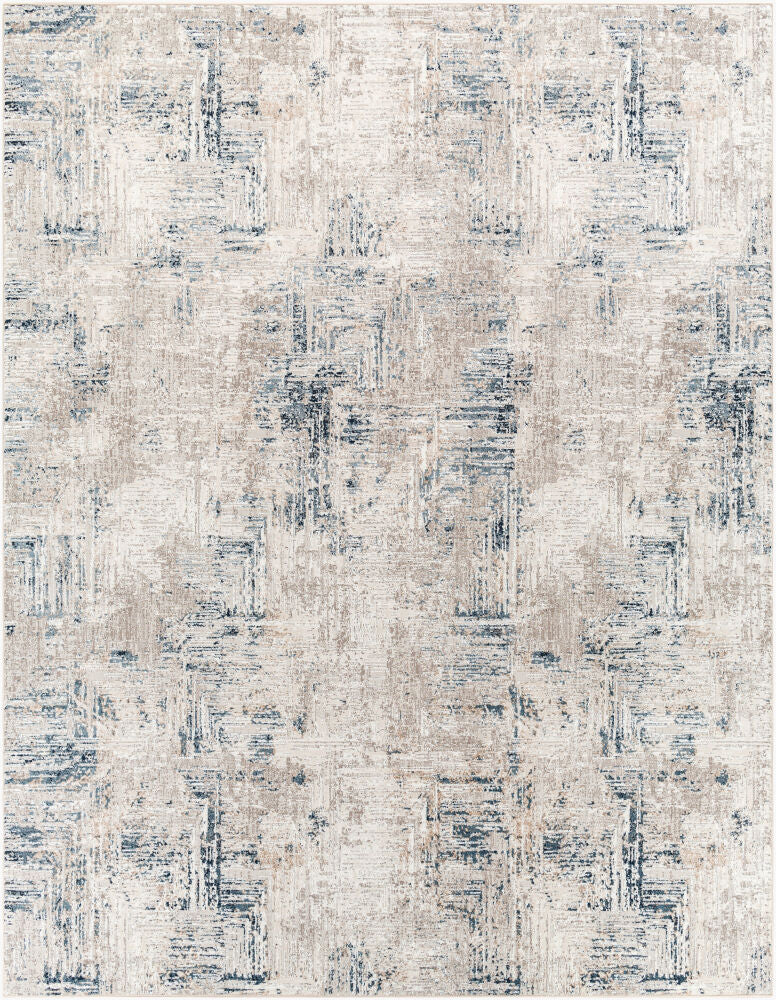 Allegro Machine Woven Rug — Ivory/Light Gray