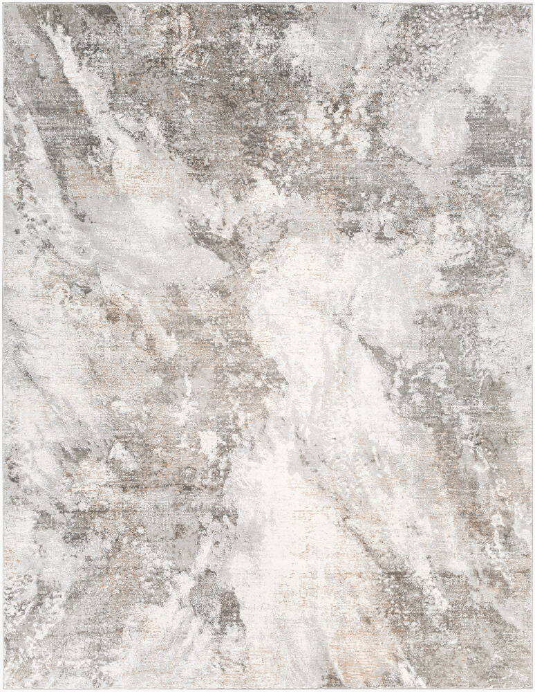 Allegro Machine Woven Rug — Charcoal/Ivory
