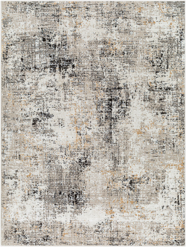 Allegro Machine Woven Rug — Charcoal/Ivory