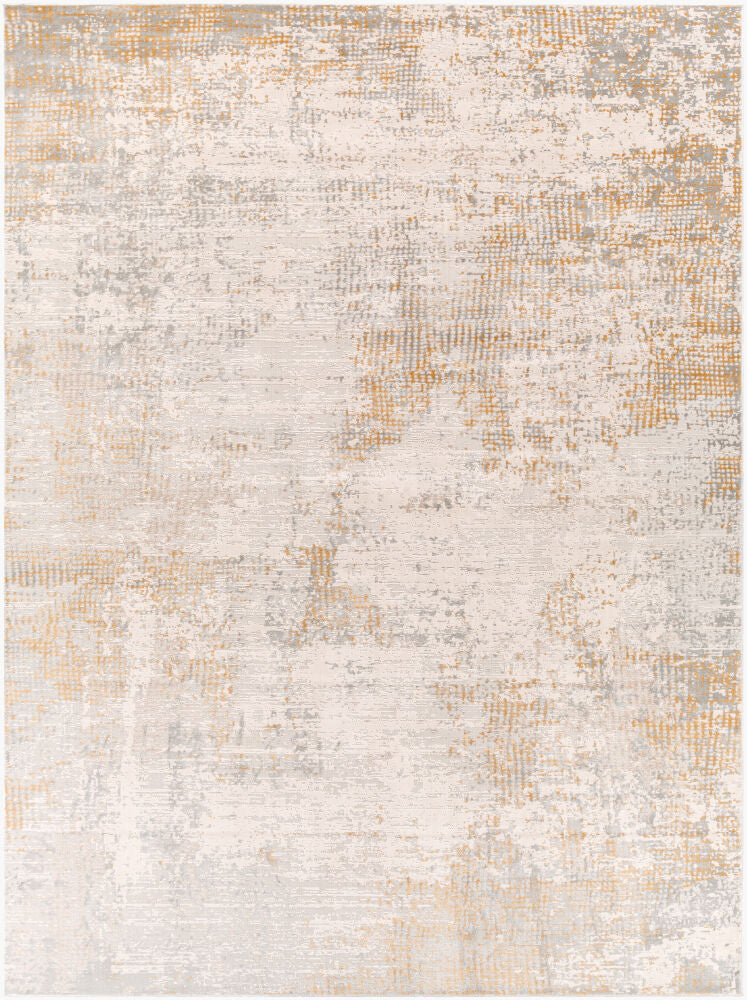 Alpine Machine Woven Rug — Gray/Ivory