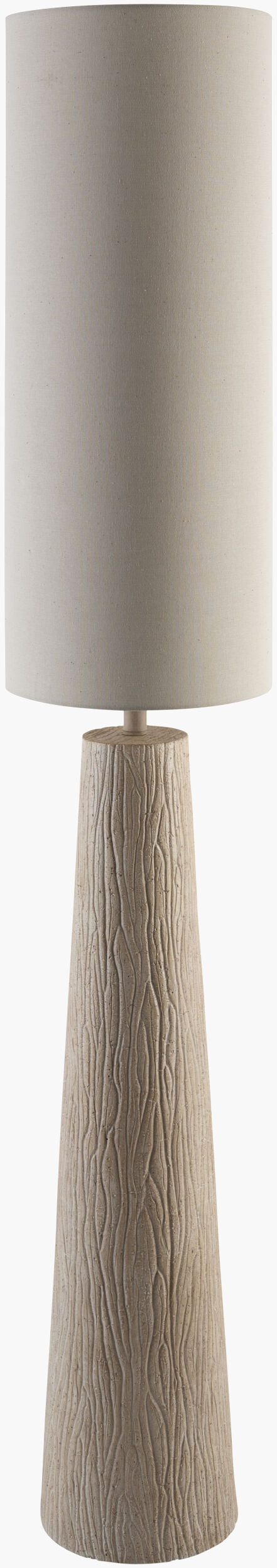 Alessio Accent Floor Lamp — Cream