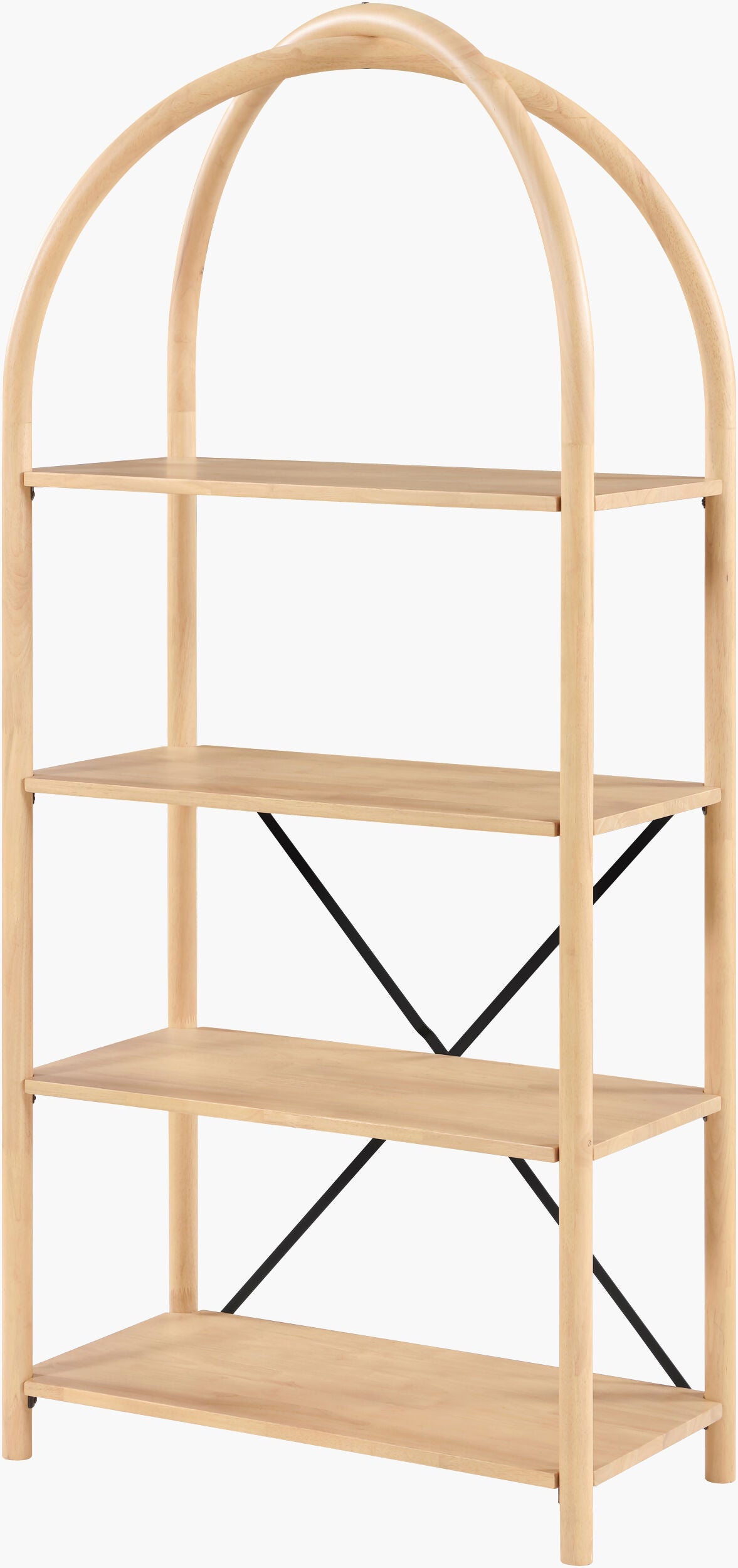 Alayna Bookcase — Tan