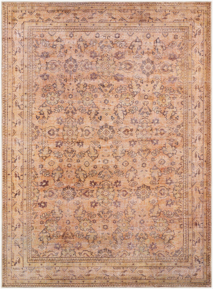 Amelie Machine Woven Rug — Black/Brown
