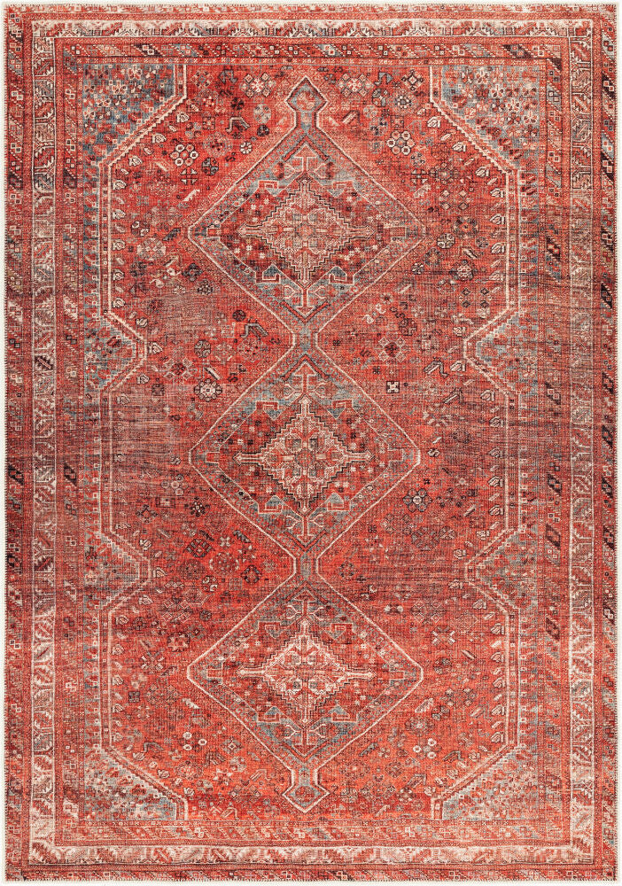 Amelie Machine Woven Rug — Black/Brown Livabliss Area Rug