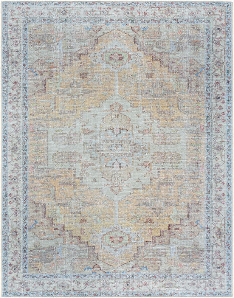 Amelie Machine Woven Rug — Dark Brown/Light Gray Livabliss Area Rug