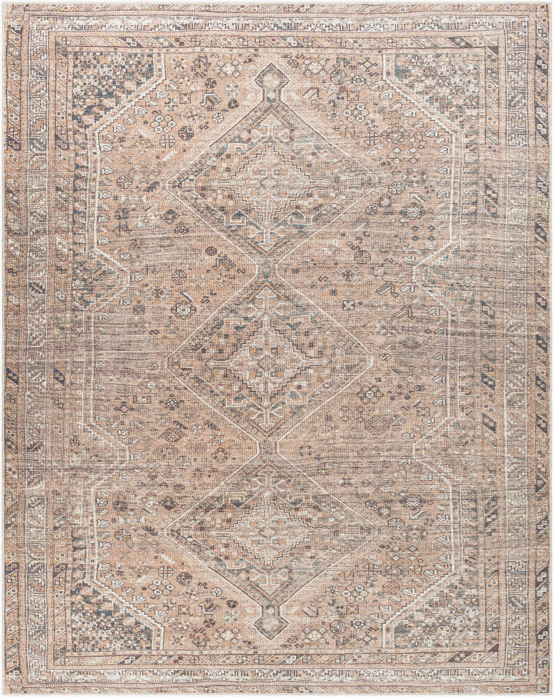 Amelie Machine Woven Rug — Black/Cream Livabliss Area Rug