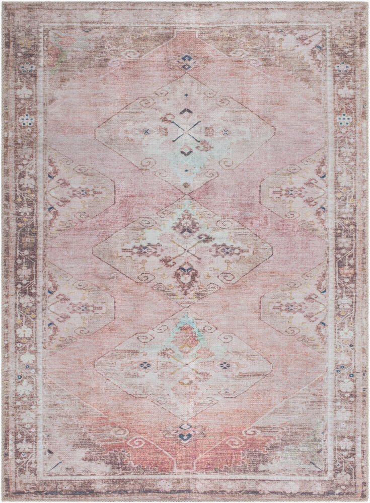 Amelie Machine Woven Rug — Beige/Black Livabliss Area Rug
