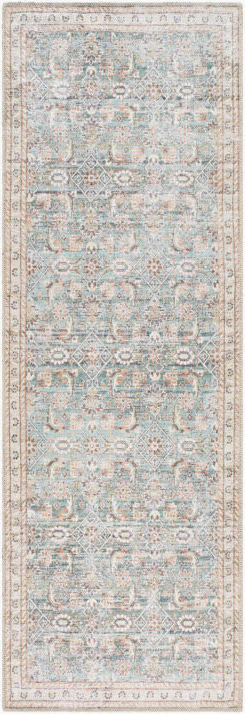 Amelie Machine Woven Rug — Brown/Cream Livabliss Area Rug