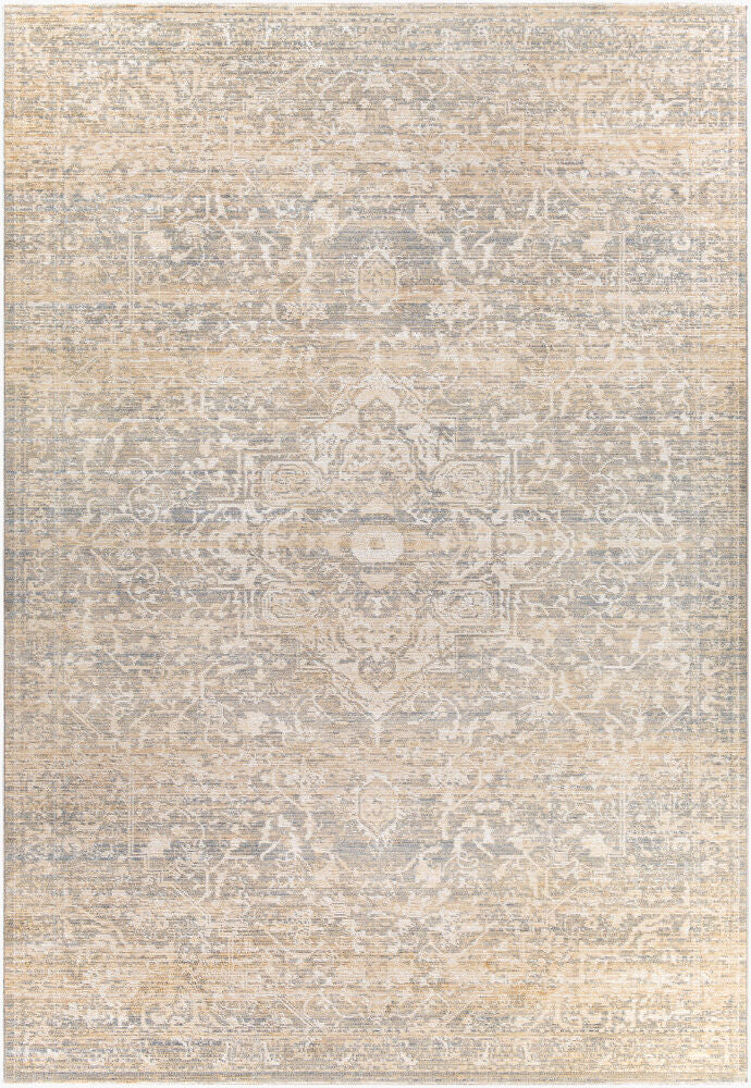 Amore Machine Woven Rug — Beige/Cream Livabliss Area Rug