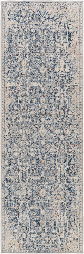 Amore Machine Woven Rug — Beige/Charcoal