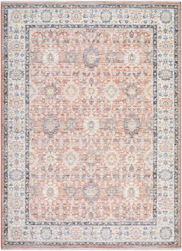 Amir Machine Woven Rug — Beige/Cream Livabliss Area Rug