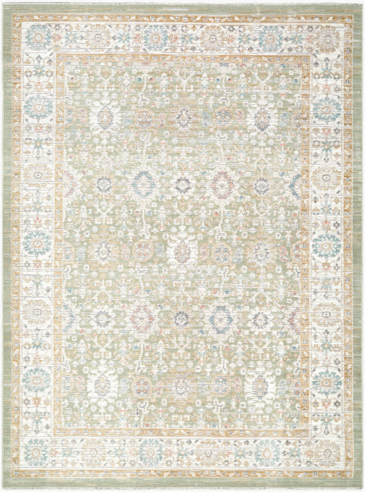 Amir Machine Woven Rug — Beige/Cream Livabliss Area Rug