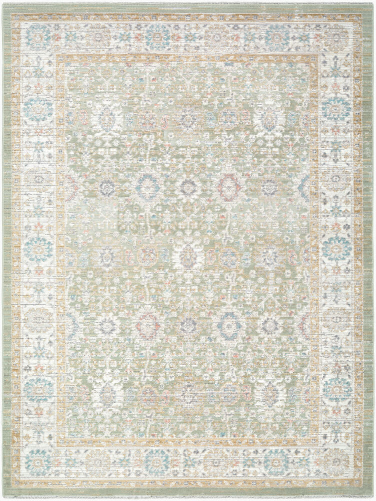 Amir Machine Woven Rug — Beige/Cream Livabliss Area Rug