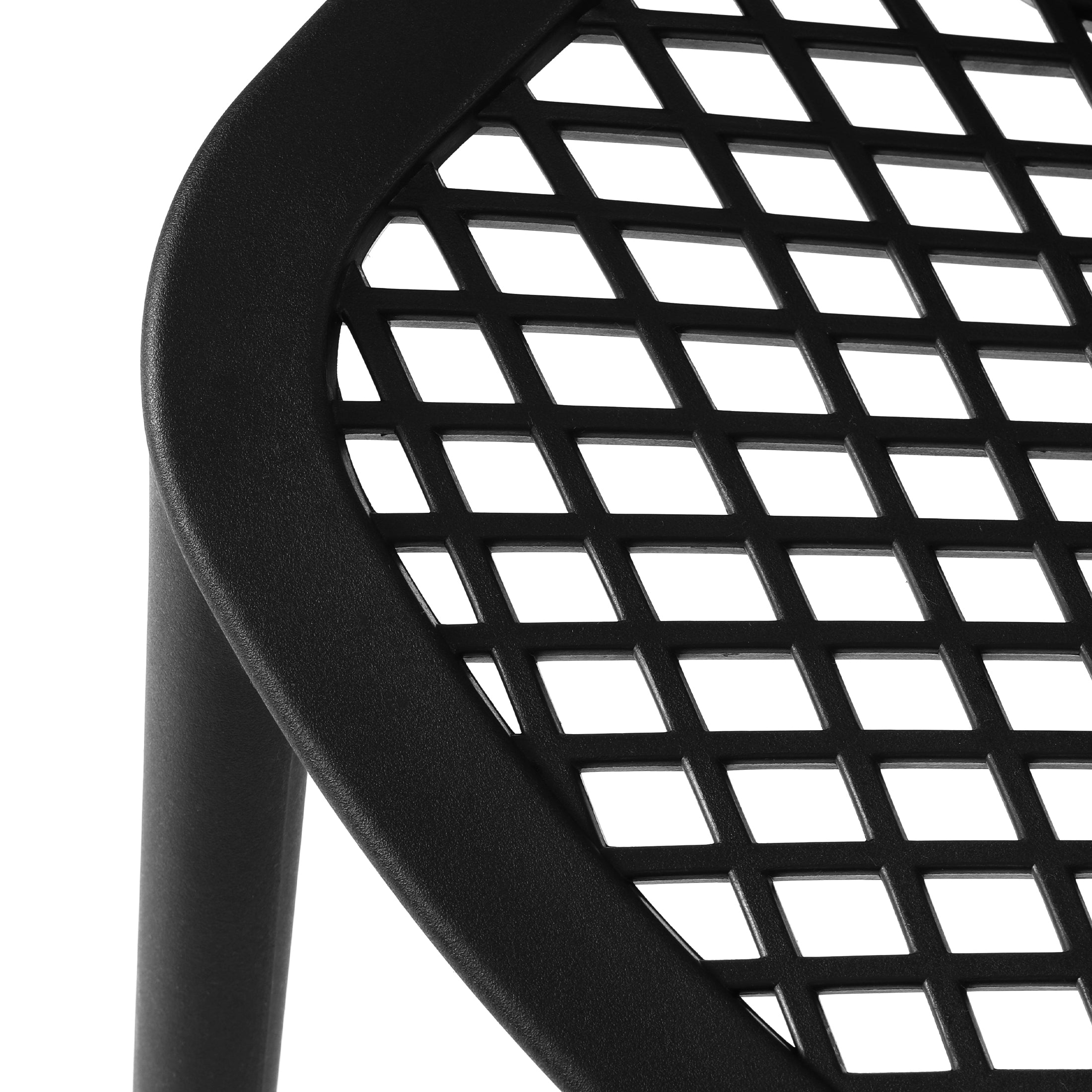 Polyform Stacking Dining Side Chair (Set of 2) Seahawk Designs Patio Dining Chairs