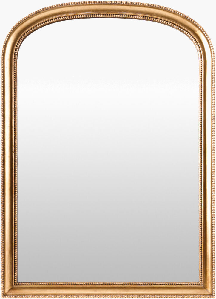 Nalanda Mantel Mirror — Gold Livabliss Wall Mirror