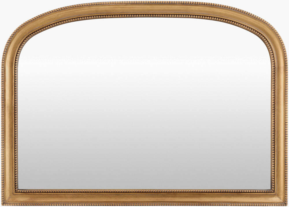 Nalanda Mantel Mirror — Gold Livabliss Wall Mirror