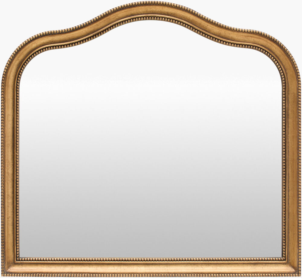 Nalanda Mantel Mirror — Gold Livabliss Wall Mirror