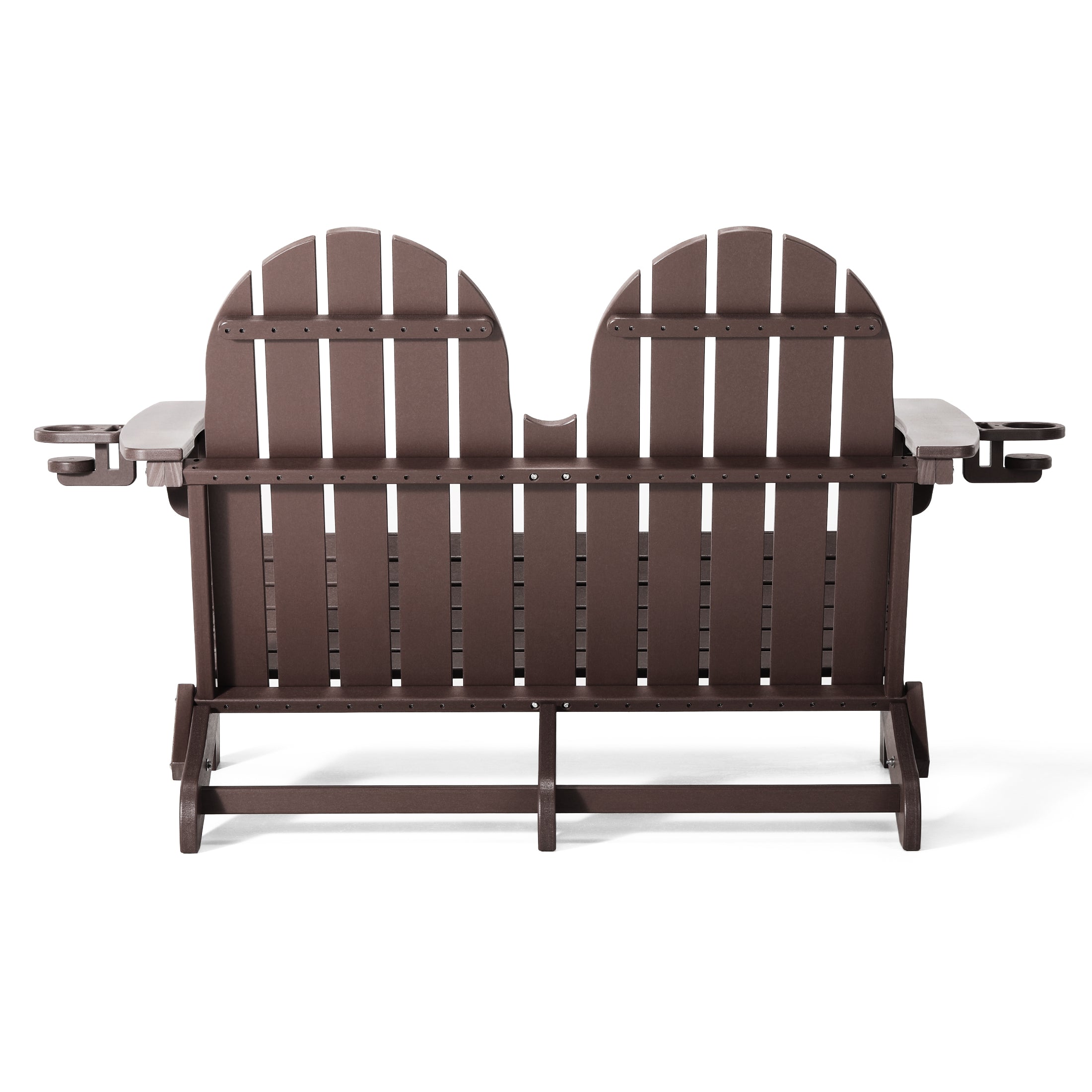 Magnolia Adirondack 49" Folding Bench Seahawk Designs Patio Benches