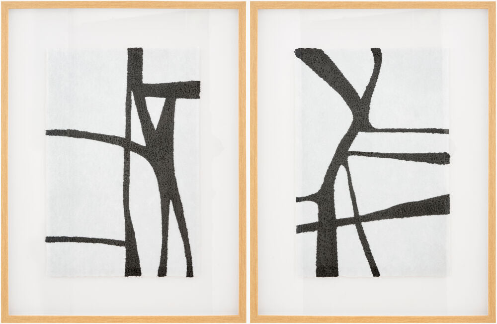 Antonym Framed Art — Black/Brown Livabliss Wall Art