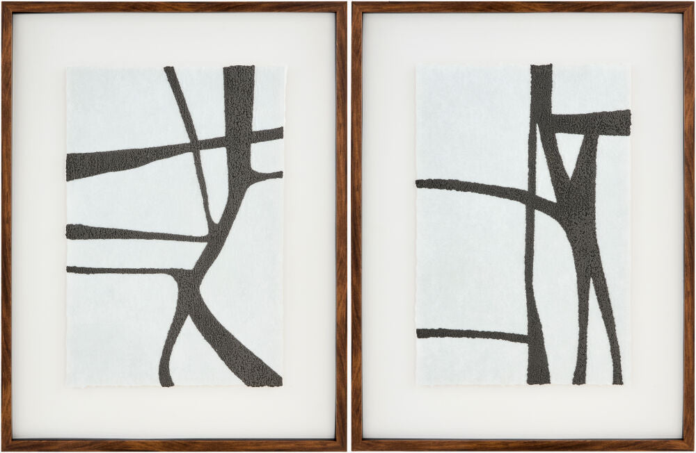 Antonym Framed Art — Black/Dark Brown Livabliss Wall Art