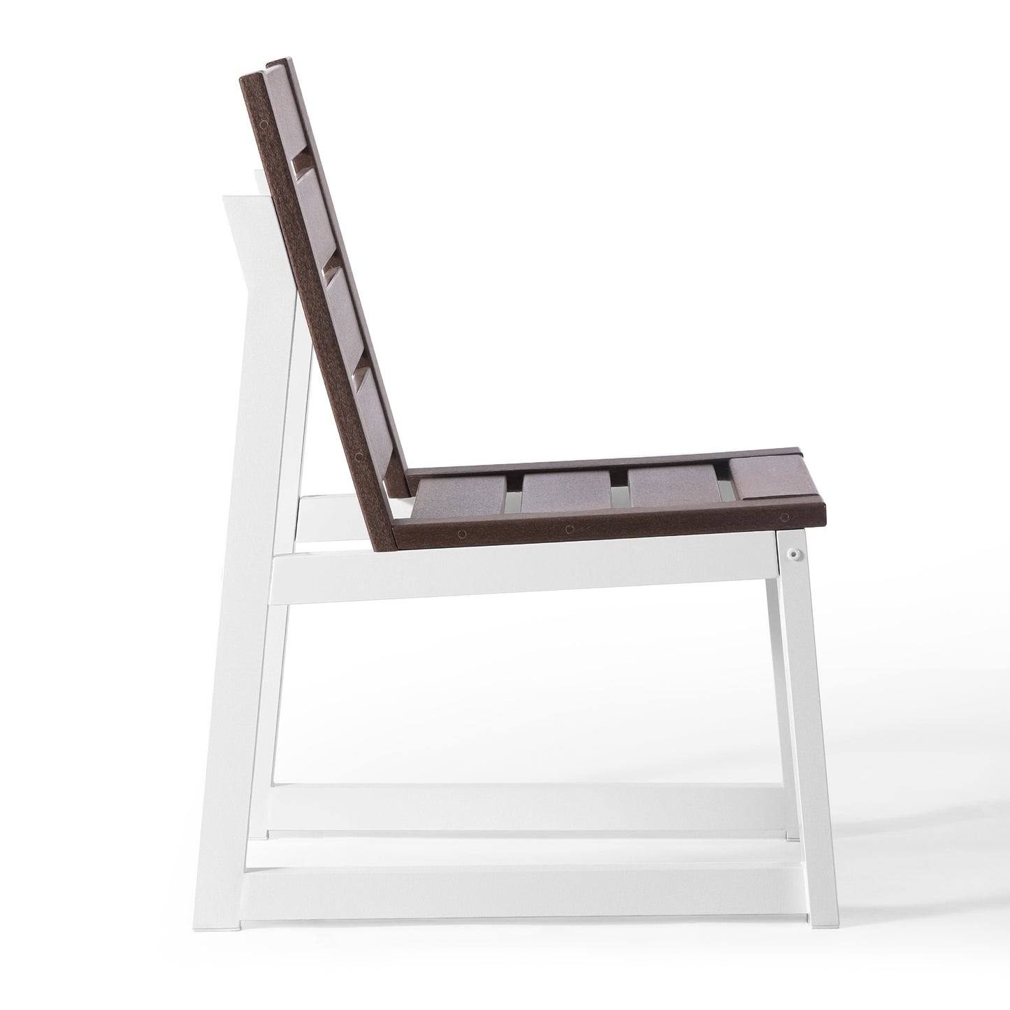 Vista Dining Side Chair Dark Brown Seahawk Designs Patio Dining Chairs
