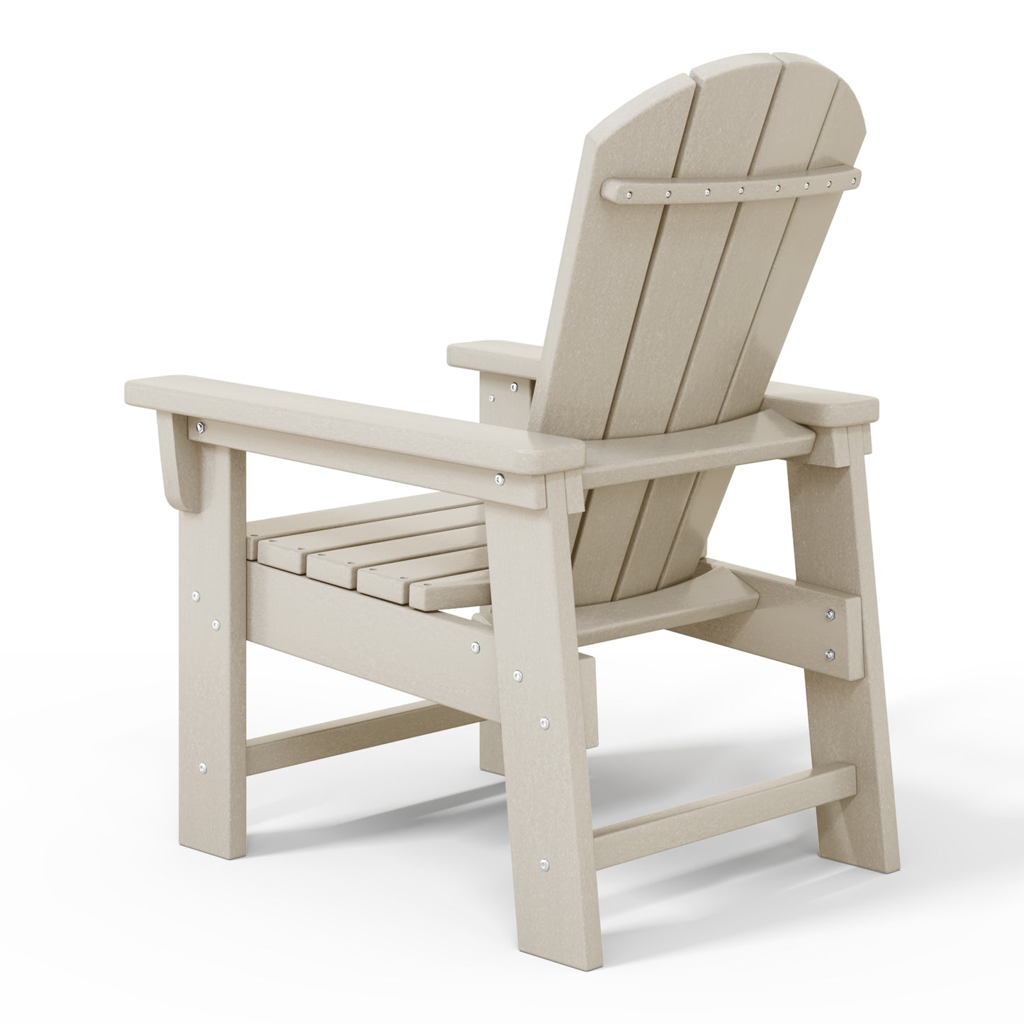 Tiny Terraces Kids' All-Weather Outdoor Poly Adirondack Chair Seahawk Designs Kids Adirondack Chairs