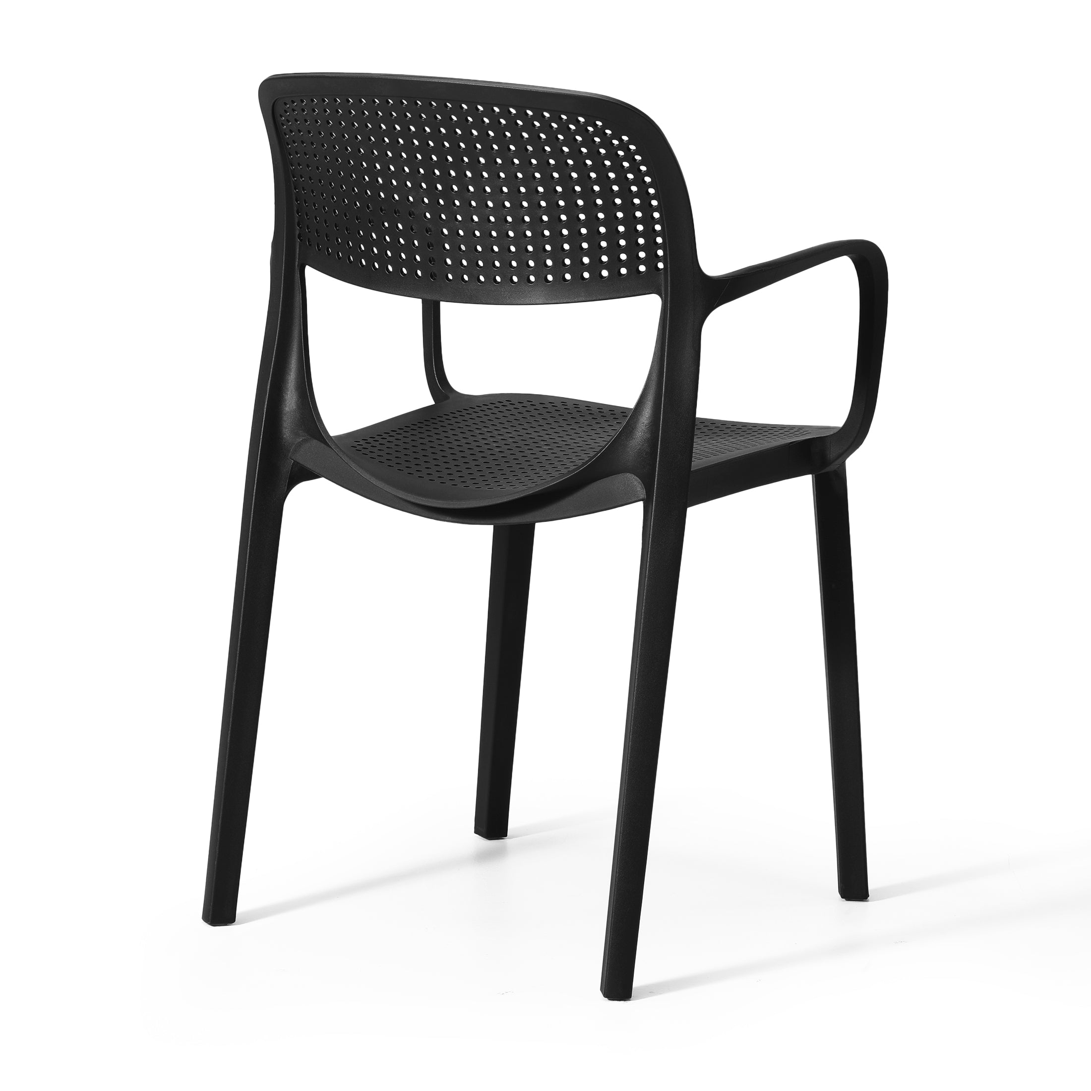 Polyform Stacking Dining Arm Chair (Set of 2) Seahawk Designs Patio Dining Chairs
