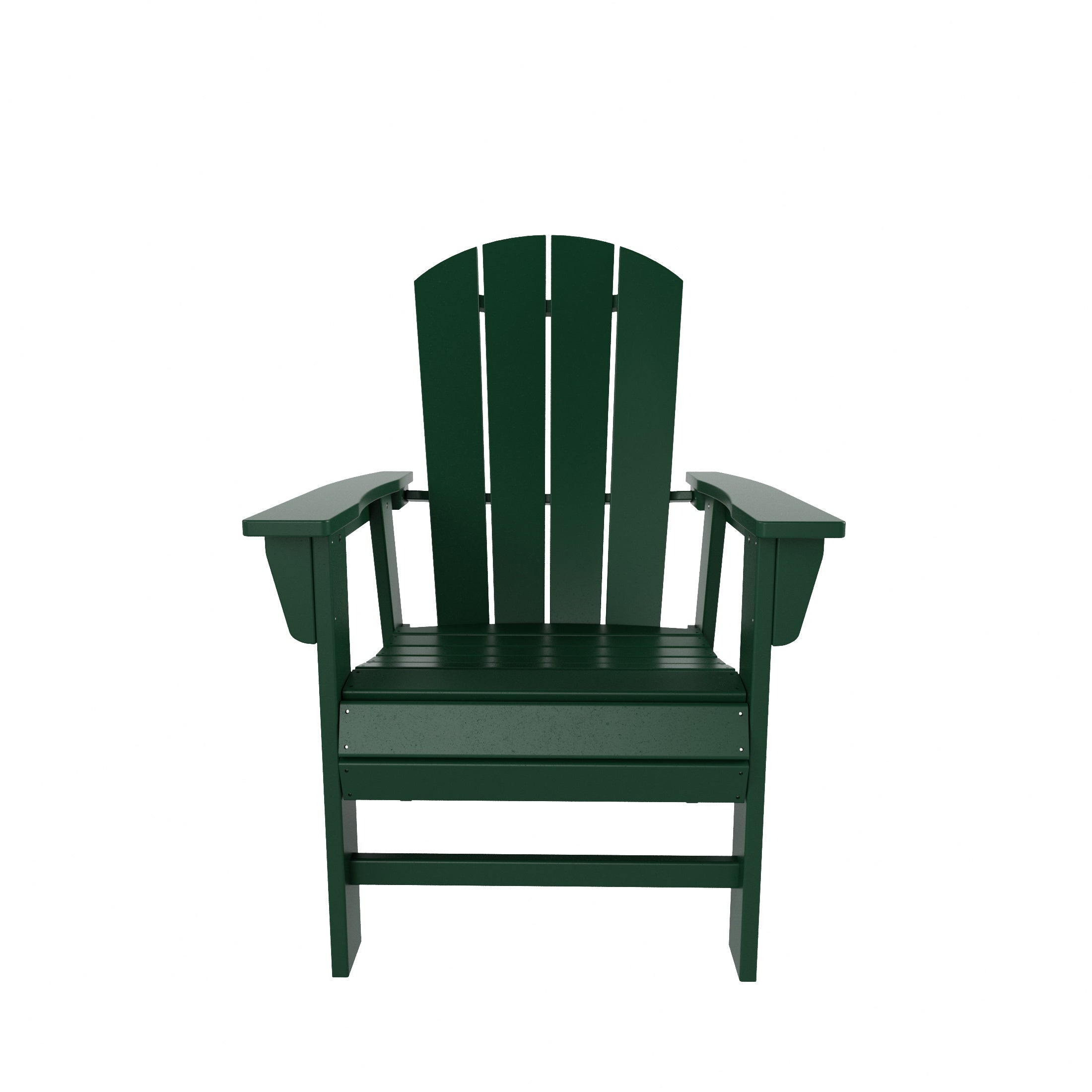 Chatham All-Weather Outdoor Classic Adirondack Patio Dining Chair Dark Green Seahawk Designs Patio Dining Chairs