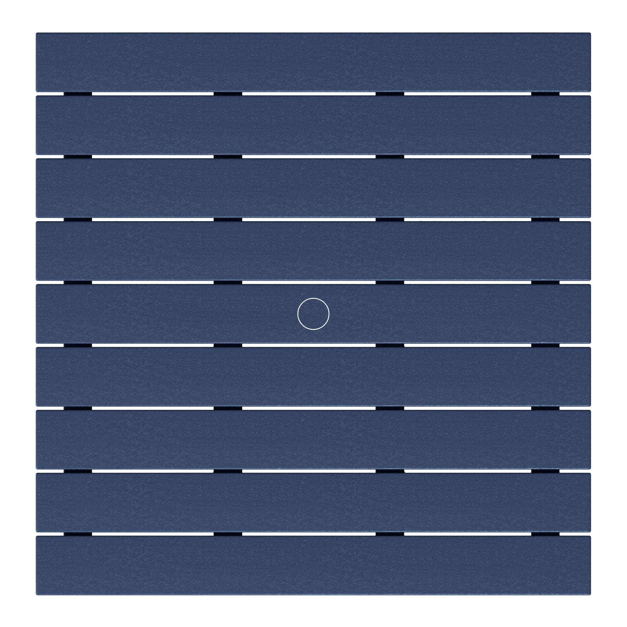 Tiny Terraces Kids' All-Weather Outdoor Square Dining Table (31" Top) Seahawk Designs Kids Patio Dining Tables