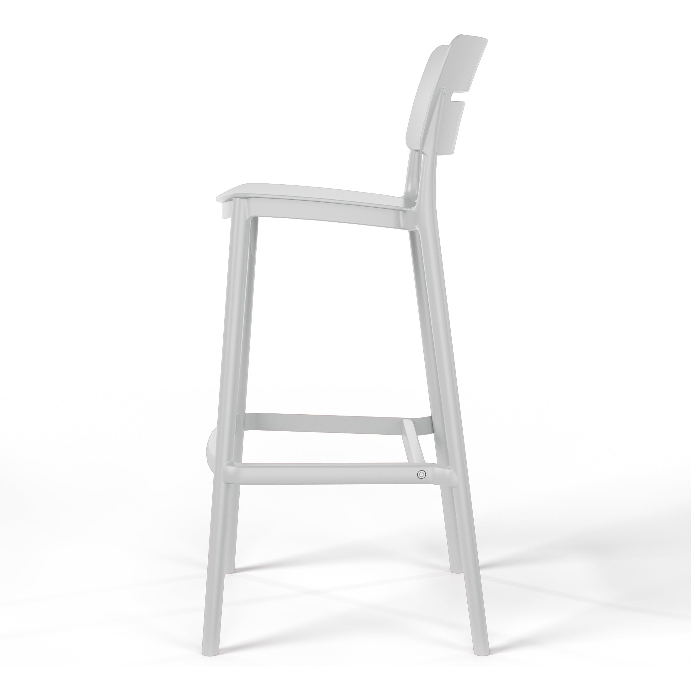 Polyform 29.5" Bar Stool (Set of 2) Seahawk Designs Patio Bar & Counter Stools