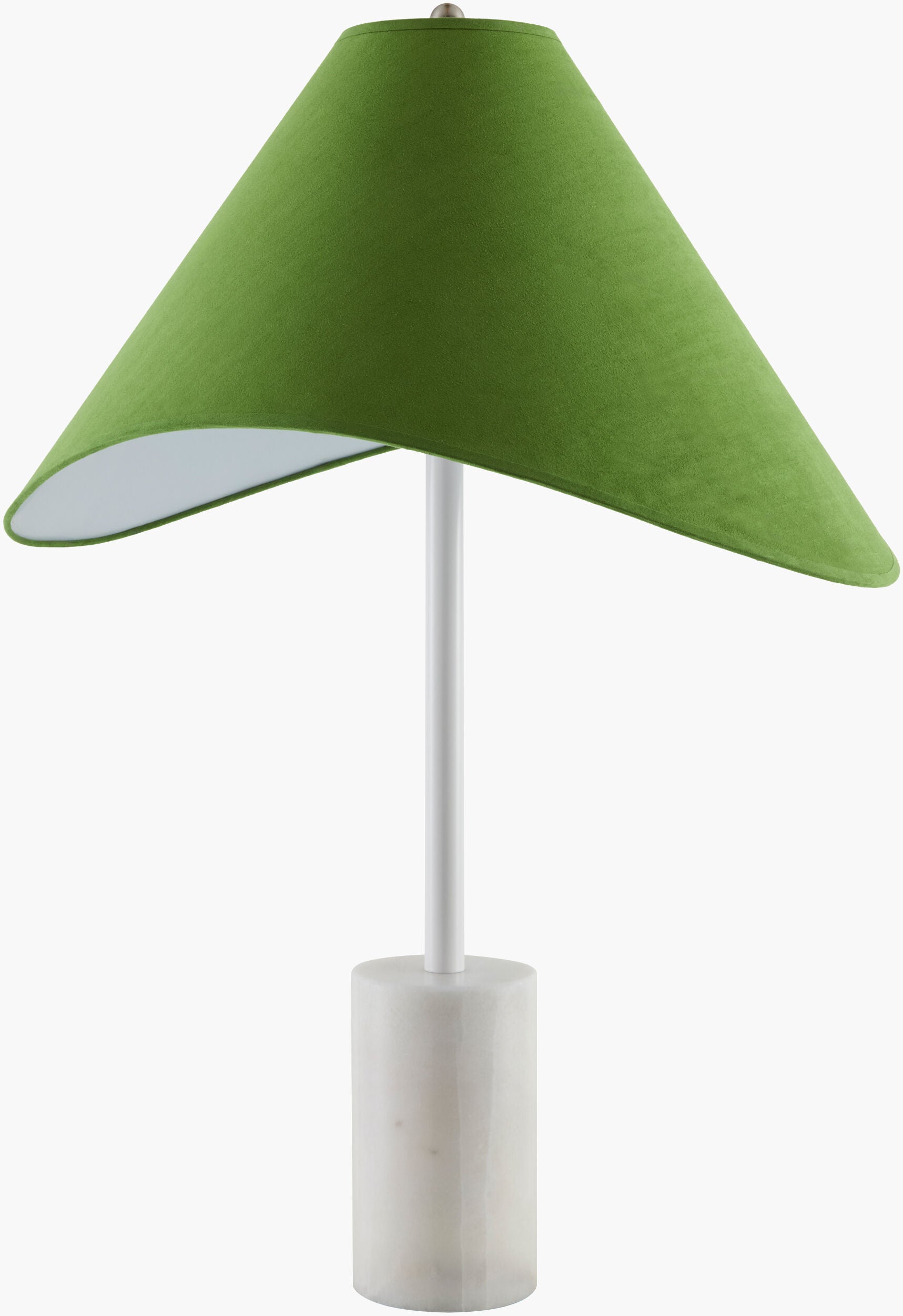 Apuila Accent Table Lamp — White