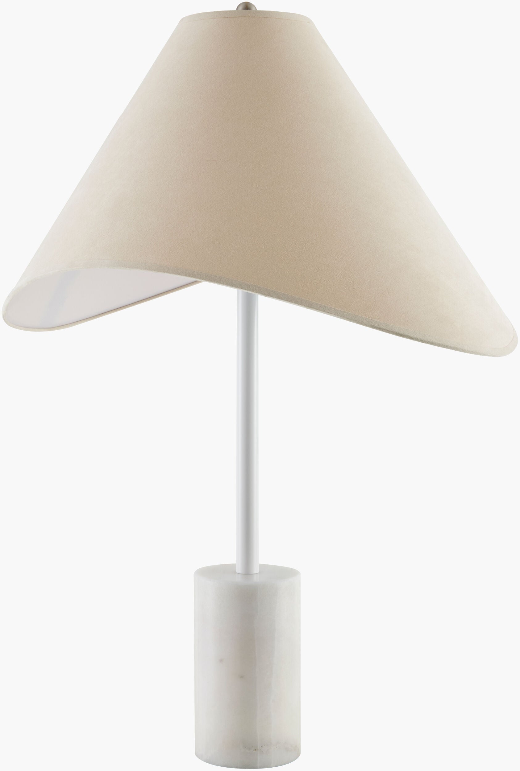 Apuila Accent Table Lamp — White