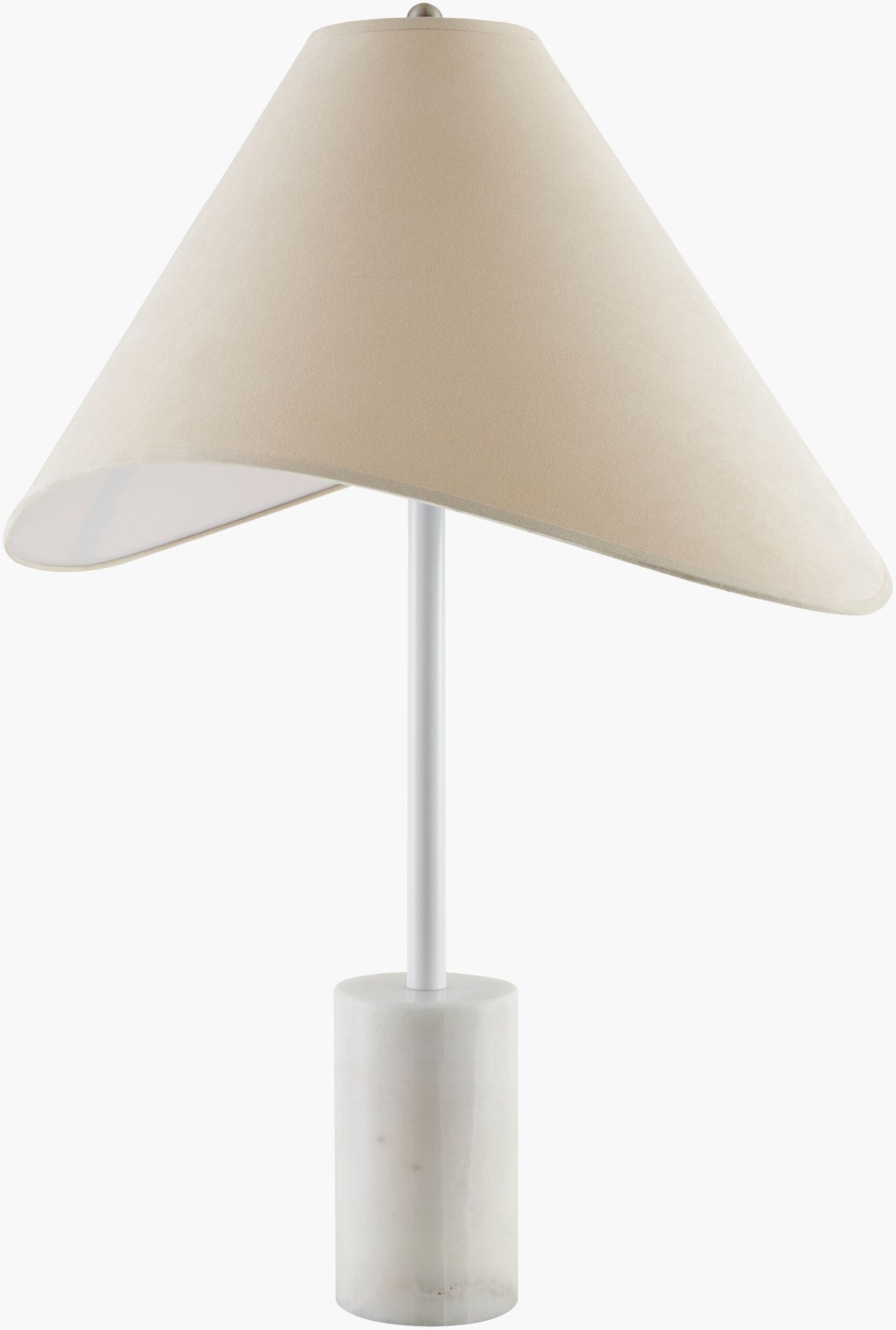 Apuila Accent Table Lamp — White