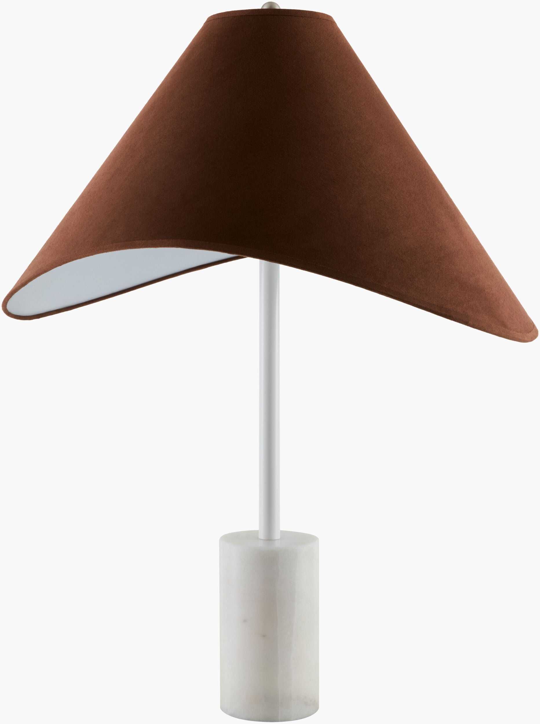 Apuila Accent Table Lamp — White