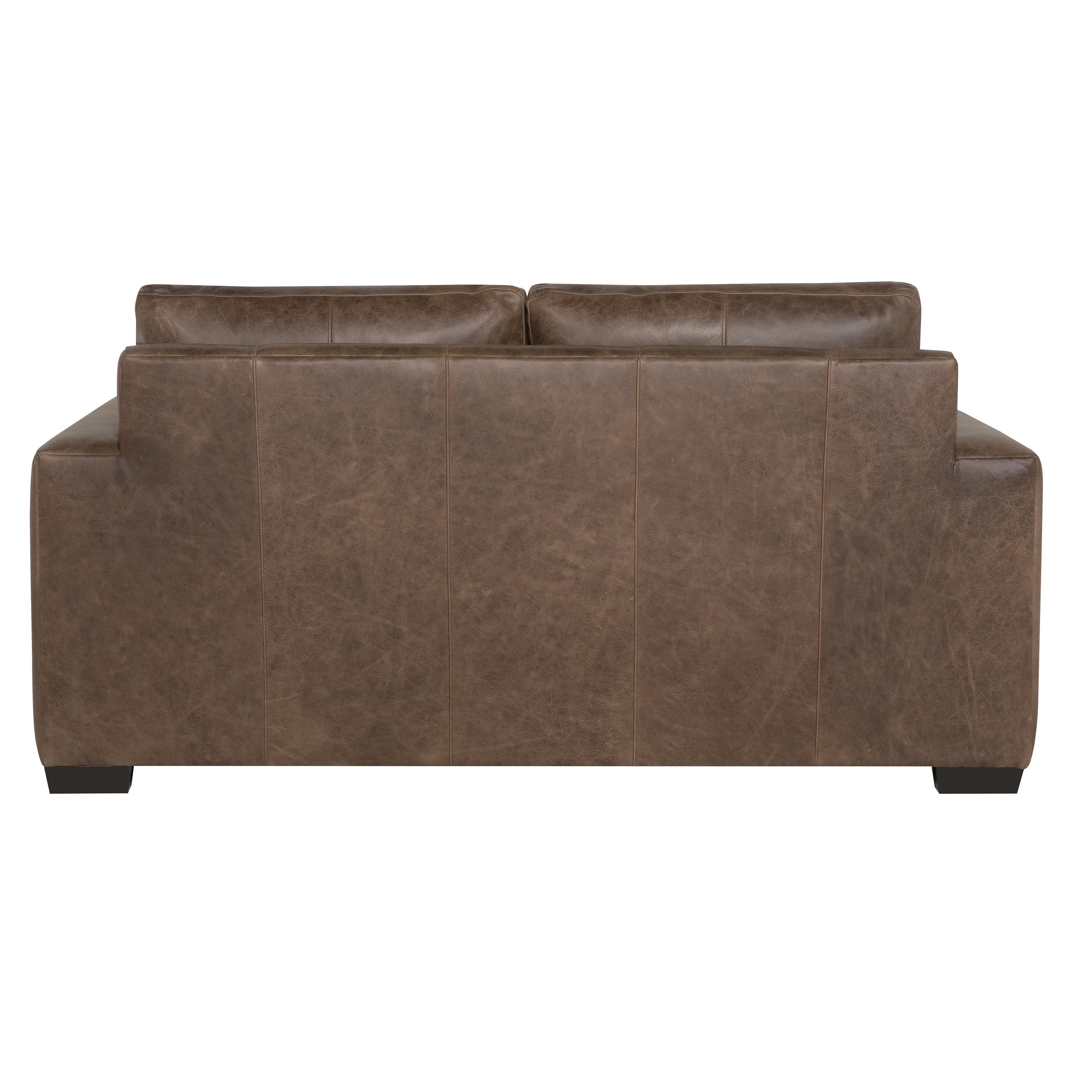 Dawkins Leather Loveseat Bernhardt Living
