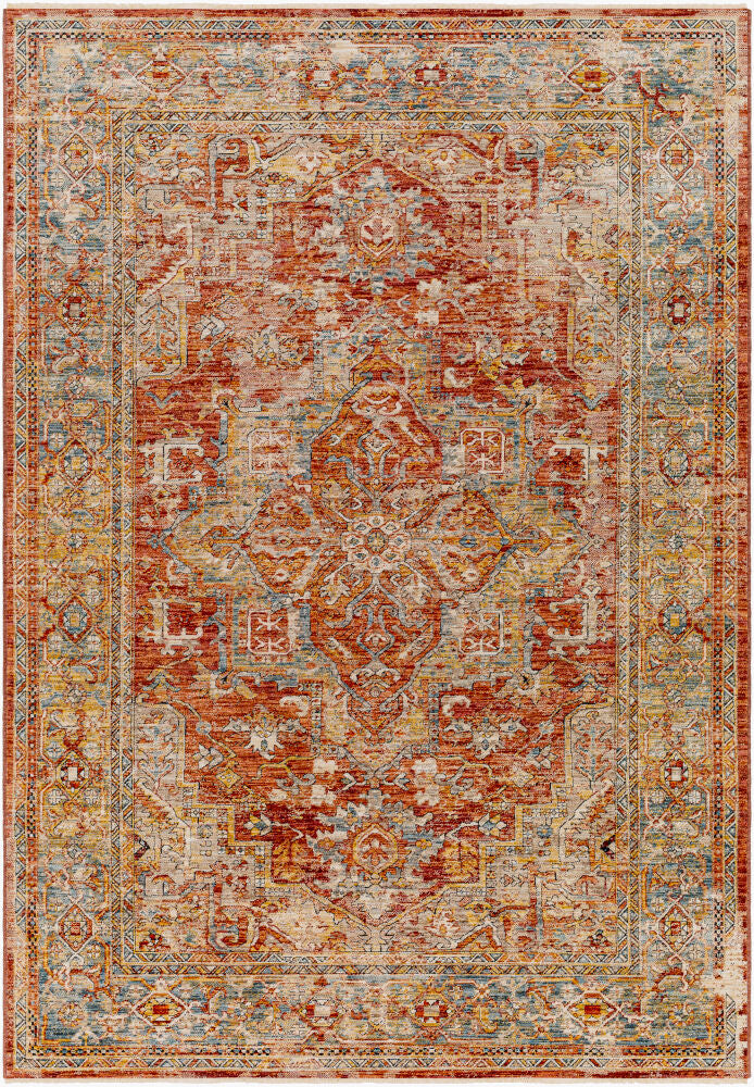 Aspendos Machine Woven Rug — Black/Charcoal Livabliss Area Rug