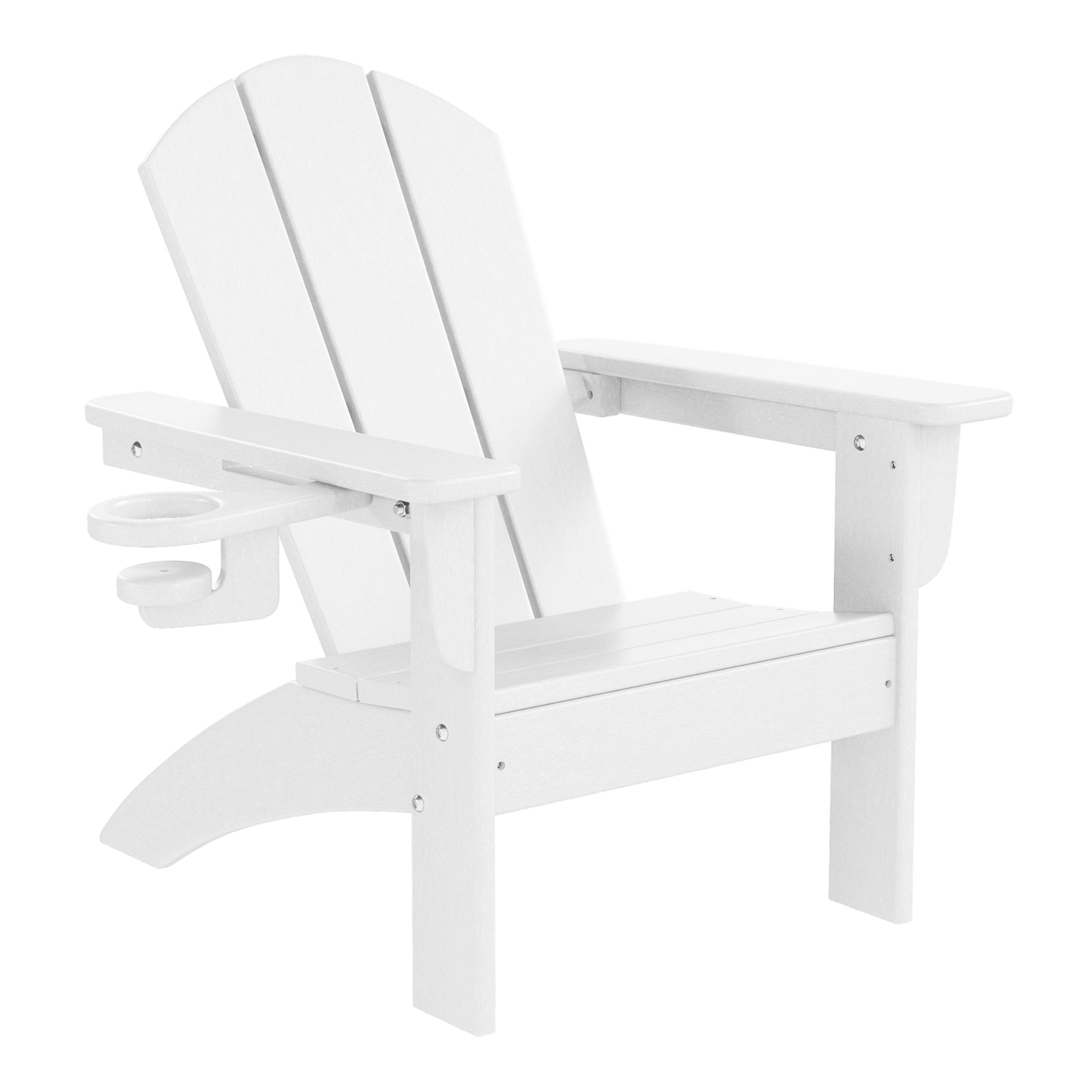 Tiny Terraces Kids Adirondack Chair with Cup Holder (Set of 2) Seahawk Designs Kids Adirondack Chairs
