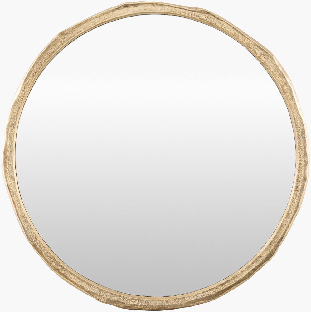 Arenas Accent Mirror — Gold Livabliss Wall Mirror